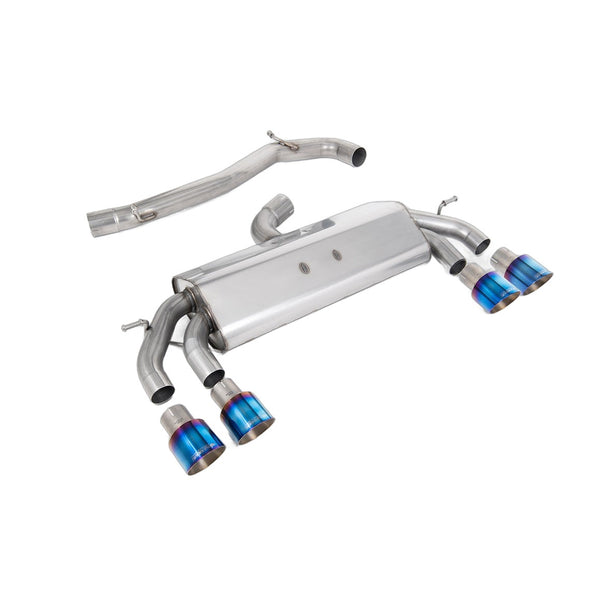 Milltek Sport Non-Resonated Race Cat-Back Exhaust - Round Tips (SSXVW590) for Volkswagen Golf MK7.5 (2017–2021)