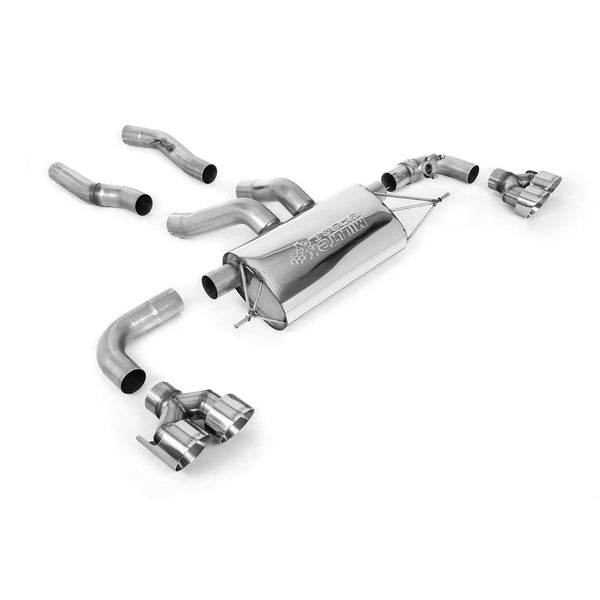 Milltek Sport Particulate Filter Back Exhaust (BMW 2 Series M240i Coupe Polished Tips) for BMW 2 Series G42 (2022–2026)