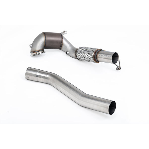 Milltek Sport Large Bore Downpipe HJS Hi-Flow Sports Catalyst (SSXVW761) for Volkswagen Golf MK8 / MK8.5 (2021–2026)