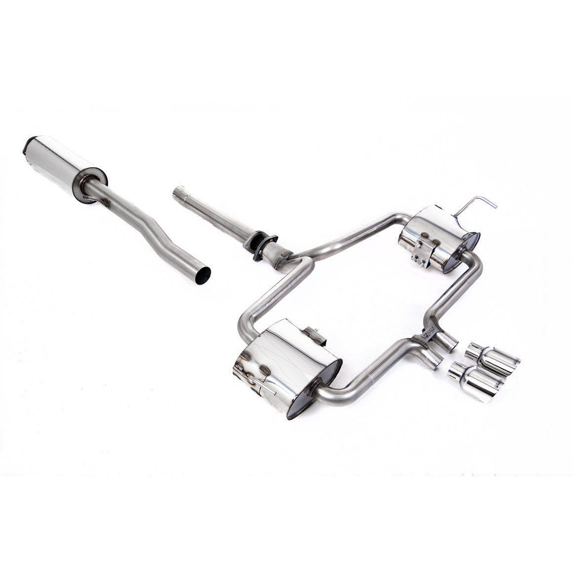 Milltek Sport Resonated Cat-Back Exhaust (SSXM477) for Mini MK1 R53 (2002–2006)