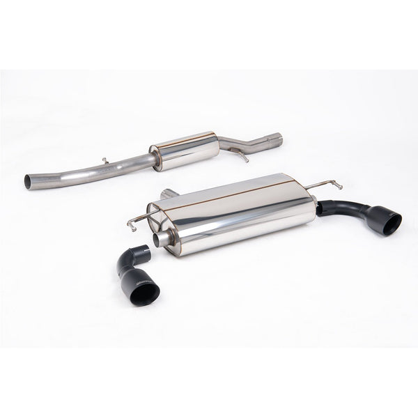 Milltek Sport Resonated Cat-Back Exhaust (VW Golf MK4 R32 Cerakote Black Tips) for Volkswagen Golf MK4 (2002–2005)