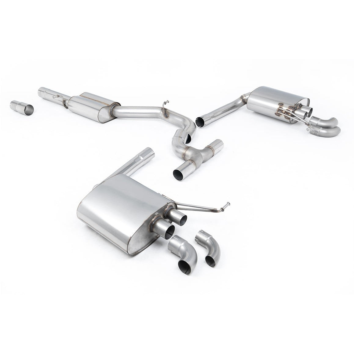 Milltek Sport Resonated Cat-Back Exhaust for Volkswagen Arteon Mk1 (2022–2026)