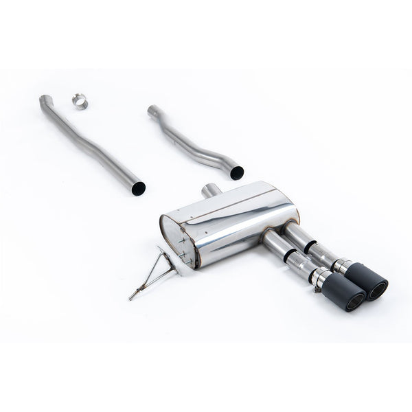 Milltek Sport Non-Resonated Cat-Back Exhaust (Mini Cooper S F55 Carbon Fiber Tips) for Mini MK3 F55 (2014–2026)