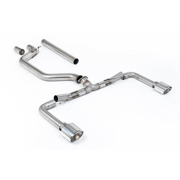 Milltek Sport 80mm Race Cat-Back Exhaust (VW Golf MK8 GTI Polished Tips) for Volkswagen Golf MK8 / MK8.5 (2021–2026)