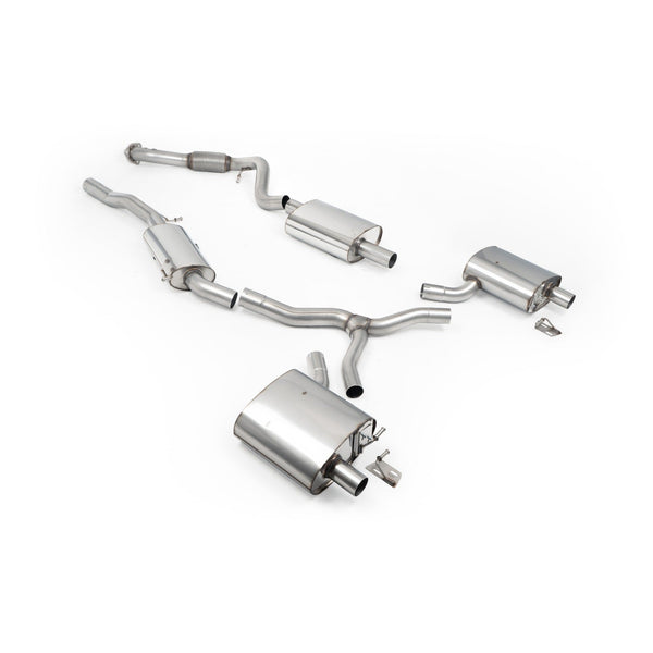 Milltek Sport Resonated Cat-Back Exhaust for Audi A4 B9.5 (2021–2026)