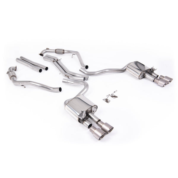 Milltek Sport Non-Resonated Cat-Back Exhaust for Audi S5 B9 (2017–2026)