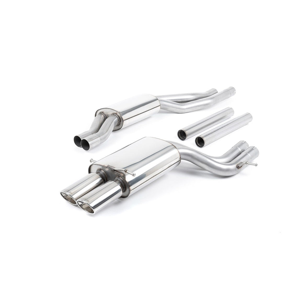 Milltek Sport Resonated Cat-Back Exhaust for Audi RS4 B5, S4 B5 (1997–2002)
