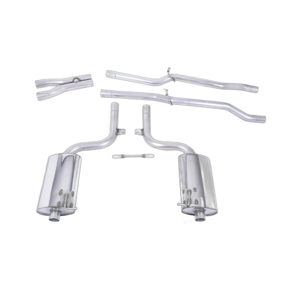 Milltek Sport Non-Resonated Cat-Back Exhaust (SSXAU038) for Audi S4 B6 (2003–2005)