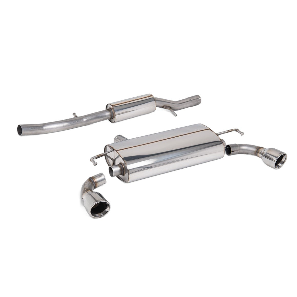 Milltek Sport Resonated Cat-Back Exhaust (SSXVW0024) for Volkswagen Golf MK4 (2002–2005)