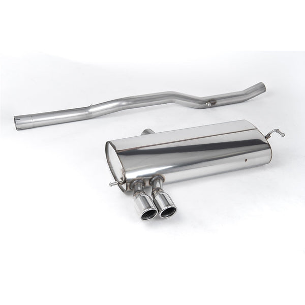 Milltek Sport Non-Resonated Cat-Back Exhaust (4 Motion VR6 Twin Polished Tips) for Volkswagen Golf MK4 (2000–2004)