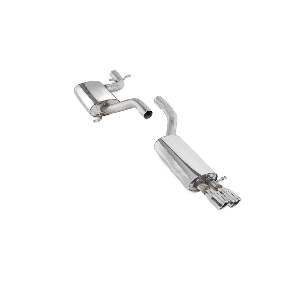 Milltek Sport Resonated Cat-Back Exhaust for Volkswagen Jetta A5 (2006–2010)