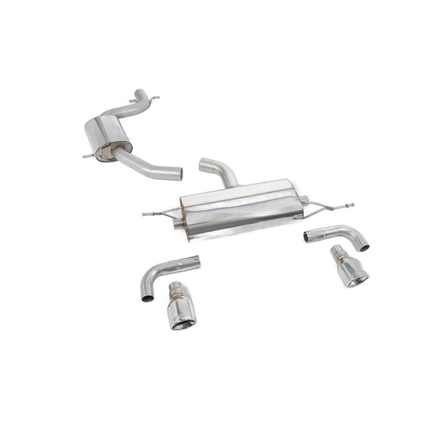 Milltek Sport Resonated Cat-Back Exhaust (SSXVW116) for Volkswagen Golf MK6 (2009–2013)