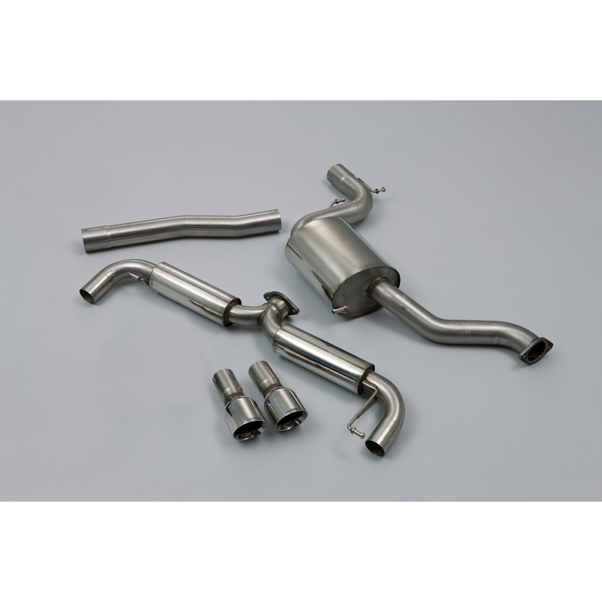 Milltek Sport Resonated Race Cat-Back Exhaust (VW Golf MK6 GTI Polished Tips) for Volkswagen Golf MK6 (2009–2013)