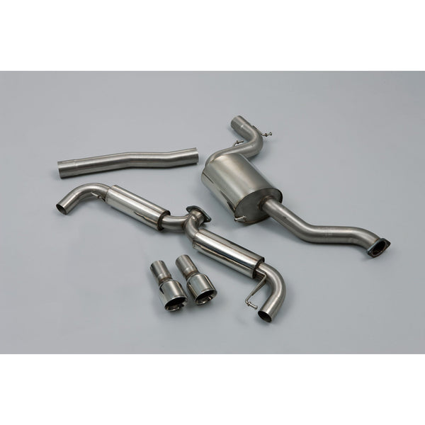 Milltek Sport Resonated Race Cat-Back Exhaust (VW Golf MK6 GTI Polished Tips) for Volkswagen Golf MK6 (2009–2013)