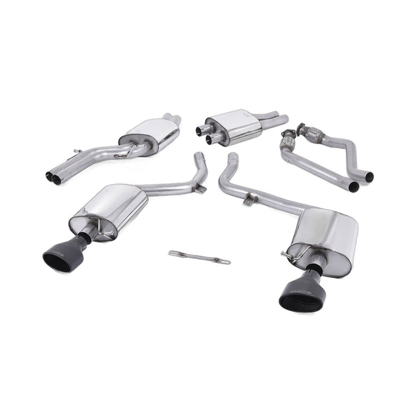 Milltek Sport Resonated Cat-Back Exhaust (SSXAU266) for Audi S5 B8 (2009–2011)