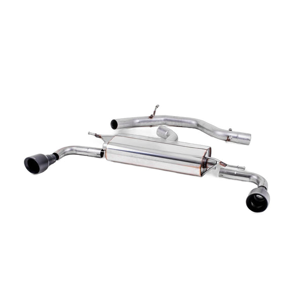 Milltek Sport Non-Resonated Cat-Back Exhaust (VW Golf MK6 GTI Cerakote Black Tips) for Volkswagen Golf MK6 (2009–2013)