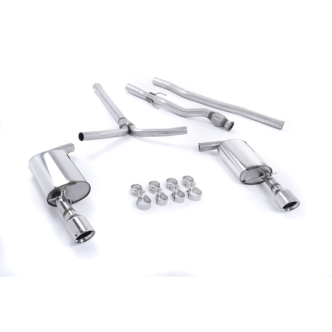 Milltek Sport Non-Resonated Cat-Back Exhaust for Mini MK2 R55 (2007–2014)