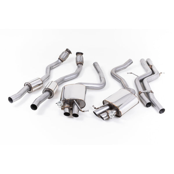 Milltek Sport Non-Resonated Cat-Back Exhaust for Audi RS5 B8 (2010–2015)