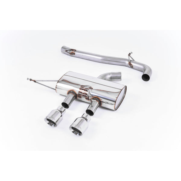 Milltek Sport Non-Resonated Race Cat-Back Exhaust (VW Golf R MK6 Polished Tips) for Volkswagen Golf MK6 (2009–2013)