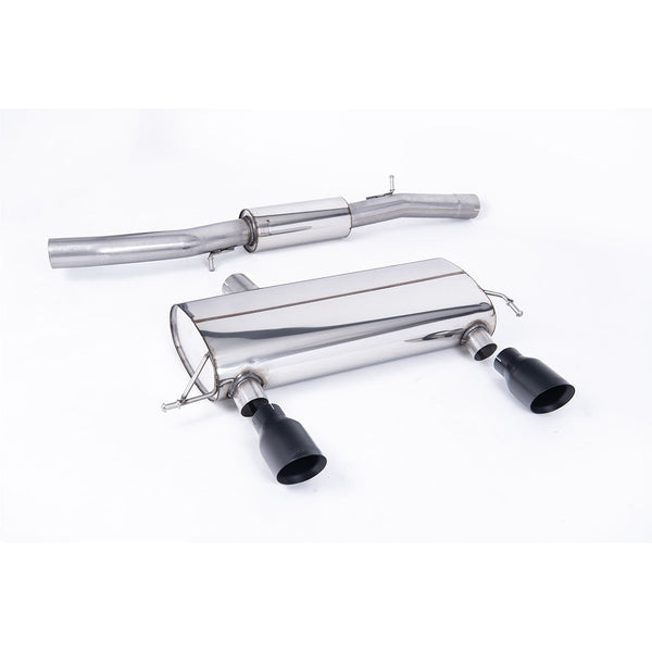 Milltek Sport Resonated Race Cat-Back Exhaust (Audi TT MK1 225 Quattro Cerakote Black Tips) for Audi TT 8N (1998–2006)