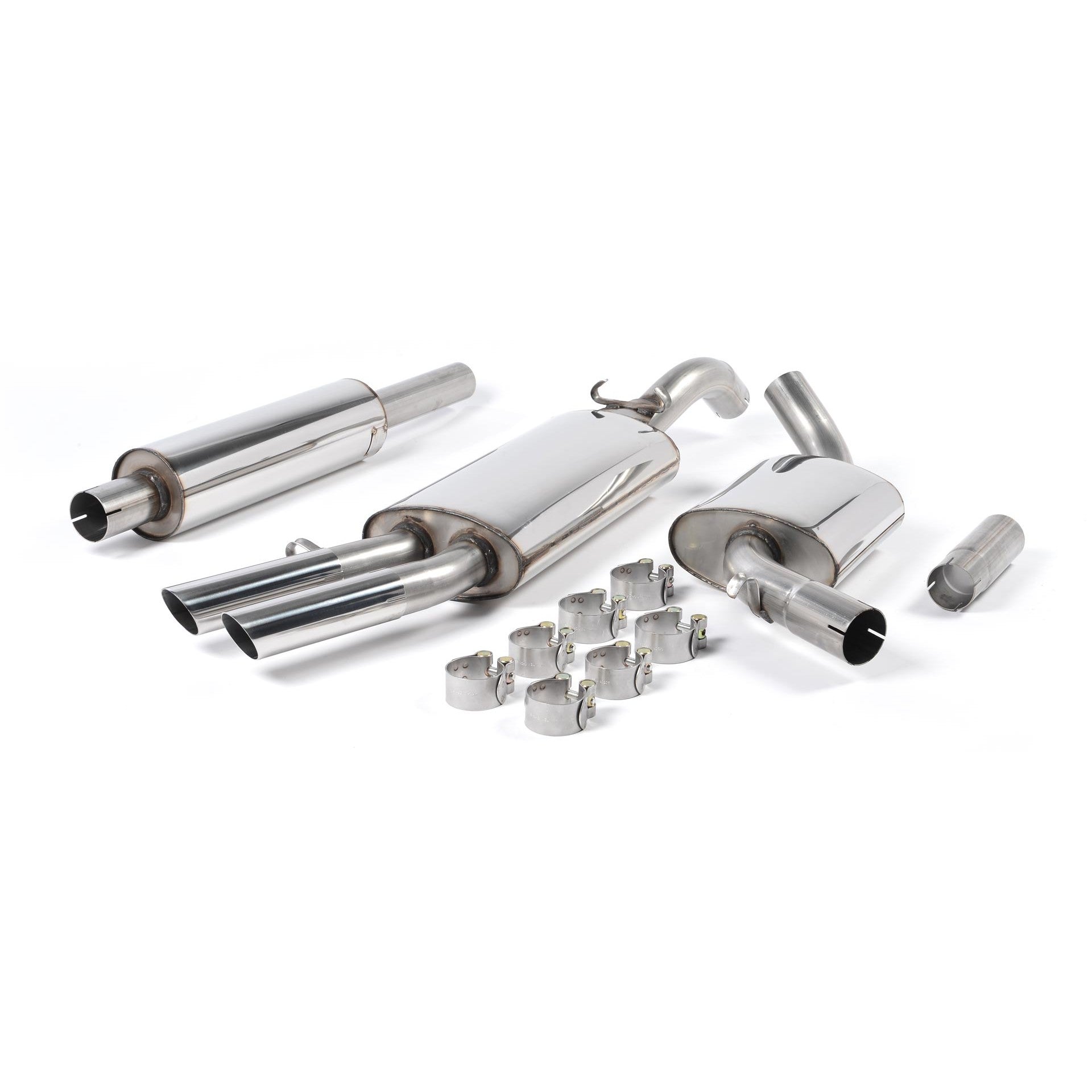 Milltek Sport Resonated Front Pipe-Back for Volkswagen Golf MK2 (1984–1992)