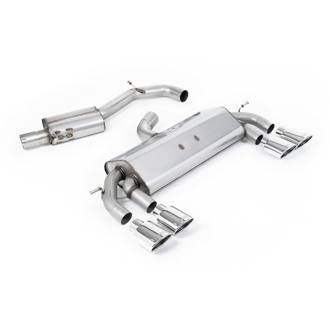 Milltek Sport Resonated Race Cat-Back Exhaust (SSXVW308) for Volkswagen Golf MK7 (2014–2016)