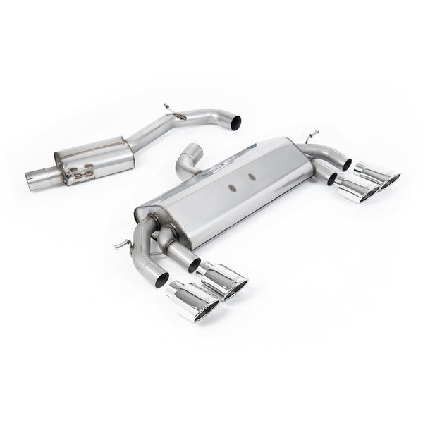 Milltek Sport Resonated Race Cat-Back Exhaust (SSXVW308) for Volkswagen Golf MK7 (2014–2016)
