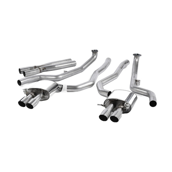 Milltek Sport Resonated Cat-Back Exhaust (BMW F10 M5 Polished Tips) for BMW 5 Series F10 (2011–2016)