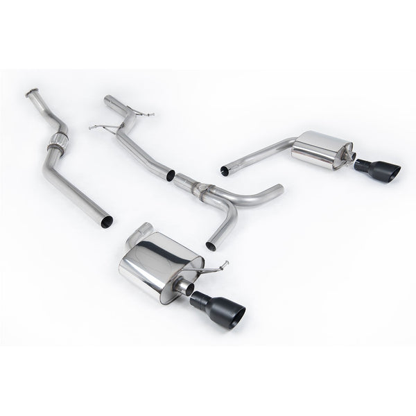 Milltek Sport Non-Resonated Cat-Back Exhaust (SSXAU633) for Audi A4 B8 (2008–2015)