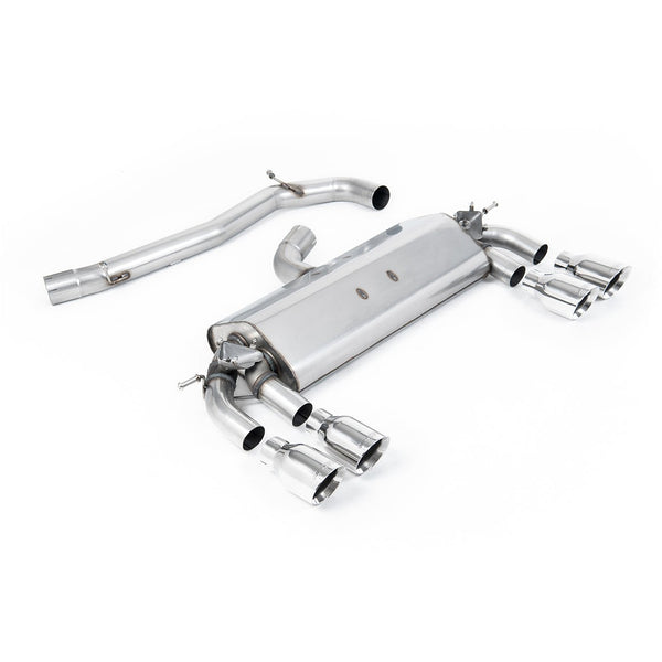Milltek Sport Non-Resonated Cat-Back Exhaust (SSXVW403) for Volkswagen Golf MK7 (2014–2016)