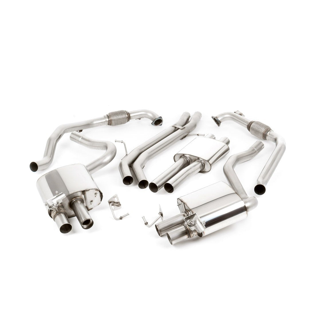 Milltek Sport Resonated Cat-Back Exhaust (SSXAU642) for Audi S4 B9, S5 B9 (2016–2026)