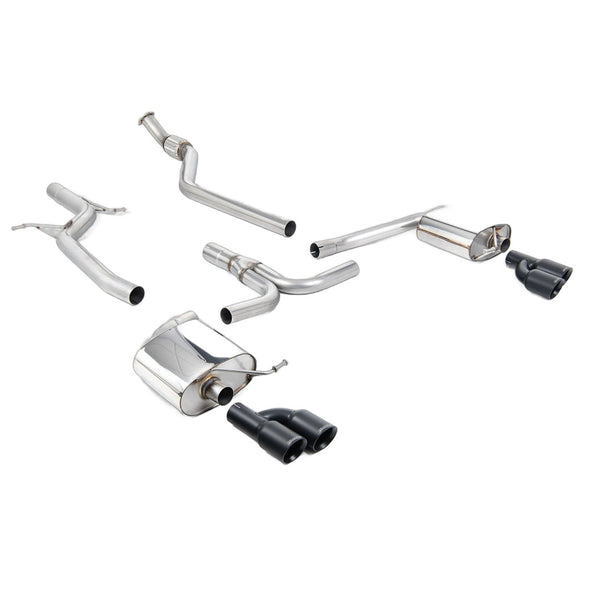 Milltek Sport Non-Resonated Cat-Back Exhaust (SSXAU666) for Audi A4 B8 (2008–2015)