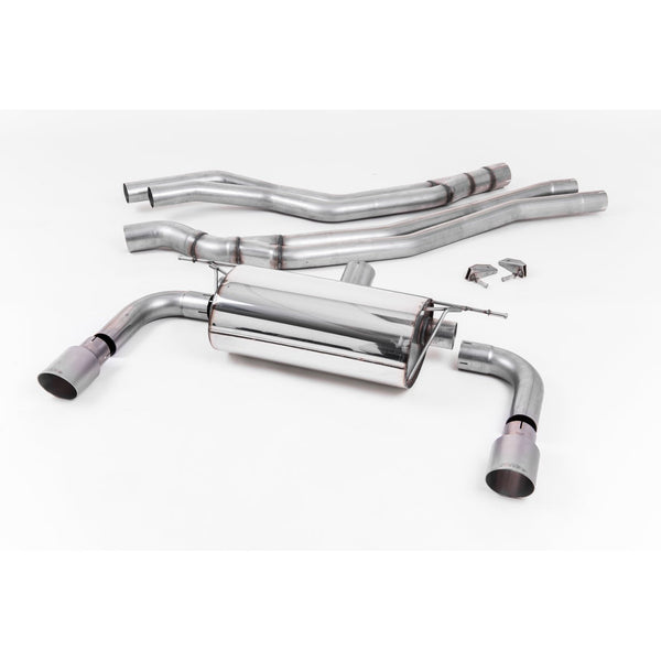 Milltek Sport Resonated Cat-Back Exhaust for BMW 2 Series F22 (2015–2018)