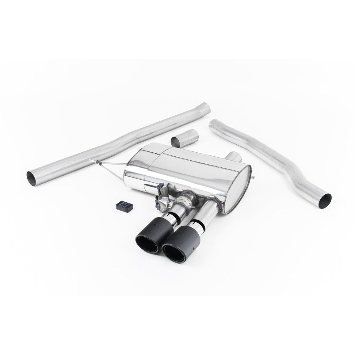 Milltek Sport Valved Cat-Back Exhaust (Mini Cooper S F56 Carbon Fiber Tips) for Mini MK3 F56 (2014–2023)