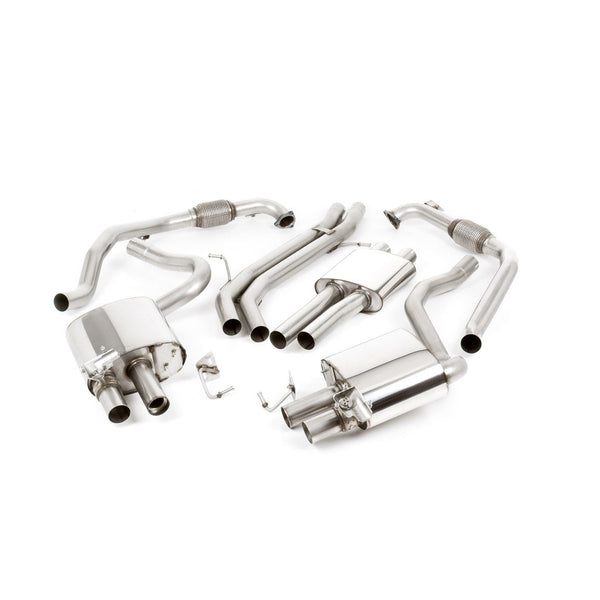 Milltek Sport Resonated Cat-Back Exhaust (SSXAU721) for Audi S4 B9, S5 B9 (2016–2026)