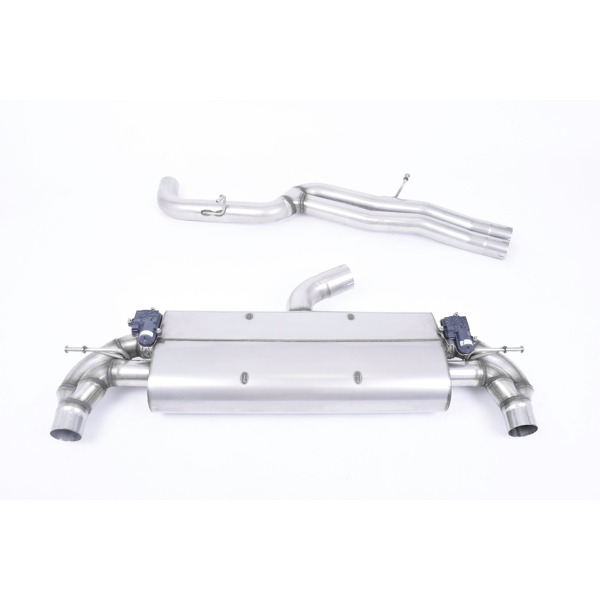 Milltek Sport Non-Resonated Cat-Back Exhaust (Audi MK3 TTRS Cerakote Black Tips) for Audi TT 8S (2016–2026)