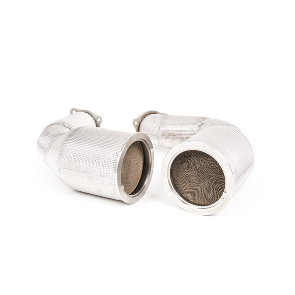 Milltek Sport Large Bore Downpipes with HJS Hi-Flow Cat for Audi RS5 B9 / B9.5 (2017–2026)