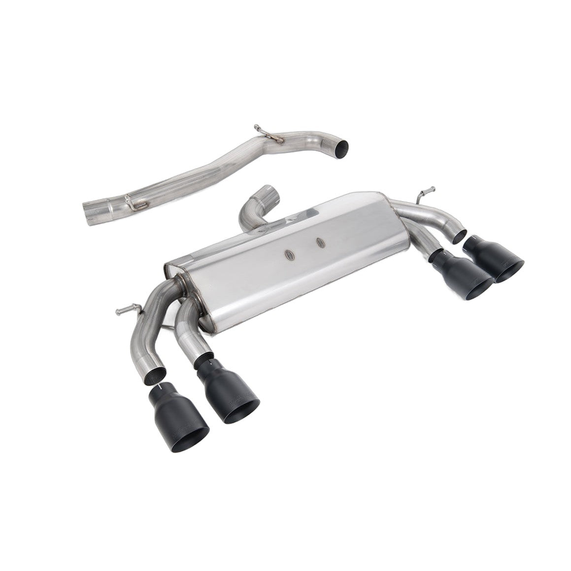 Milltek Sport Non-Resonated Race Cat-Back Exhaust - Round Tips (SSXVW588) for Volkswagen Golf MK7.5 (2017–2021)