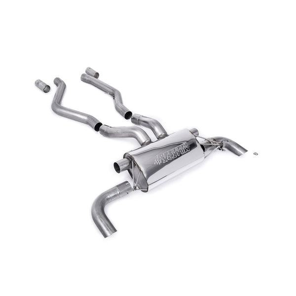 Milltek Sport OPF Back Exhaust (BMW G20/21 M340i & G22 M440i OE Tips) for BMW 3 Series G20, 4 Series G22 (2021–2026)