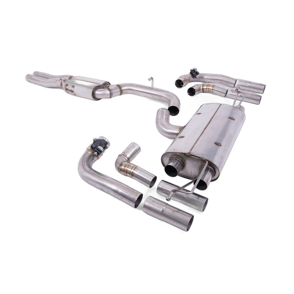 Milltek Sport 80mm Resonated OPF/GPF Back for Audi RS3 8Y (2022–2026)