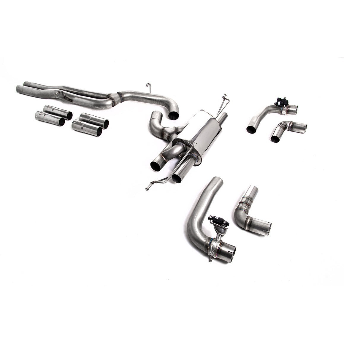 Milltek Sport 80mm Race Non-Resonated Cat-Back for Audi RS3 8Y (2022–2026)