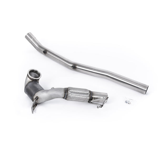 Milltek Sport Large Bore Downpipe Race Cat (SSXVW674) for Audi S3 8Y & Volkswagen Golf MK8 / MK8.5 (2022–2026)