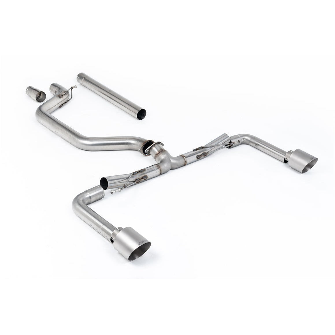 Milltek Sport 80mm Race Cat-Back Exhaust (SSXVW680) for Volkswagen Golf MK8 / MK8.5 (2021–2026)