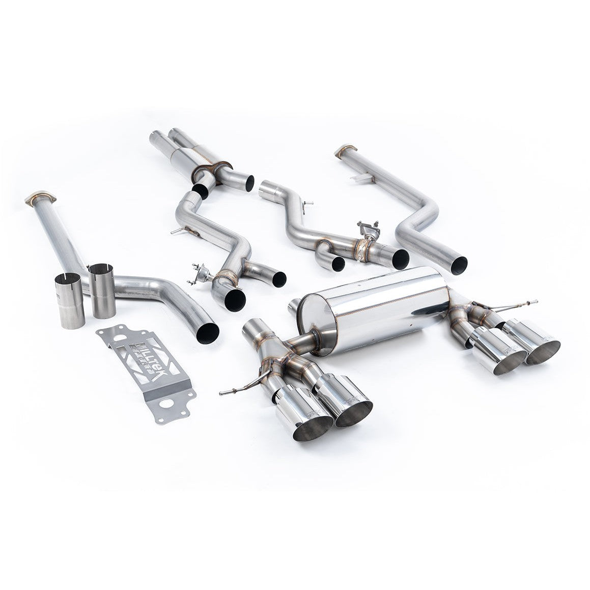 Milltek Sport Resonated Cat-Back Exhaust (BMW G87 M2 Polished Tips) for BMW 2 Series G87 (2023–2026)