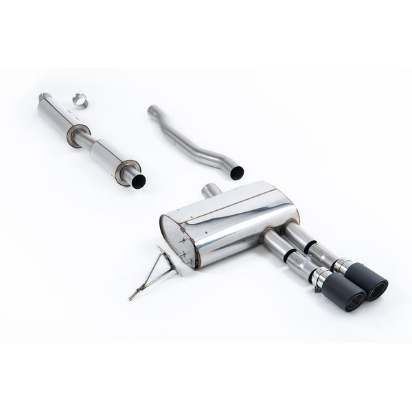Milltek Sport Resonated Cat-Back Exhaust (Mini Cooper S F55 Carbon Fiber Tips) for Mini MK3 F55 (2014–2026)