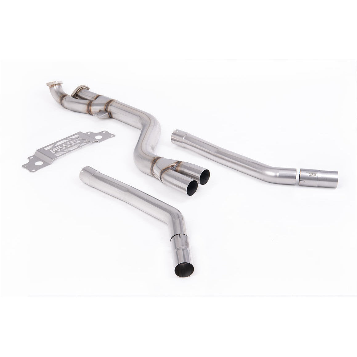 Milltek Sport Non-Resonated 102mm Mid-Pipe (BMW G87 M2 Fits Milltek Axle Back) for BMW 2 Series G87 (2023–2026)
