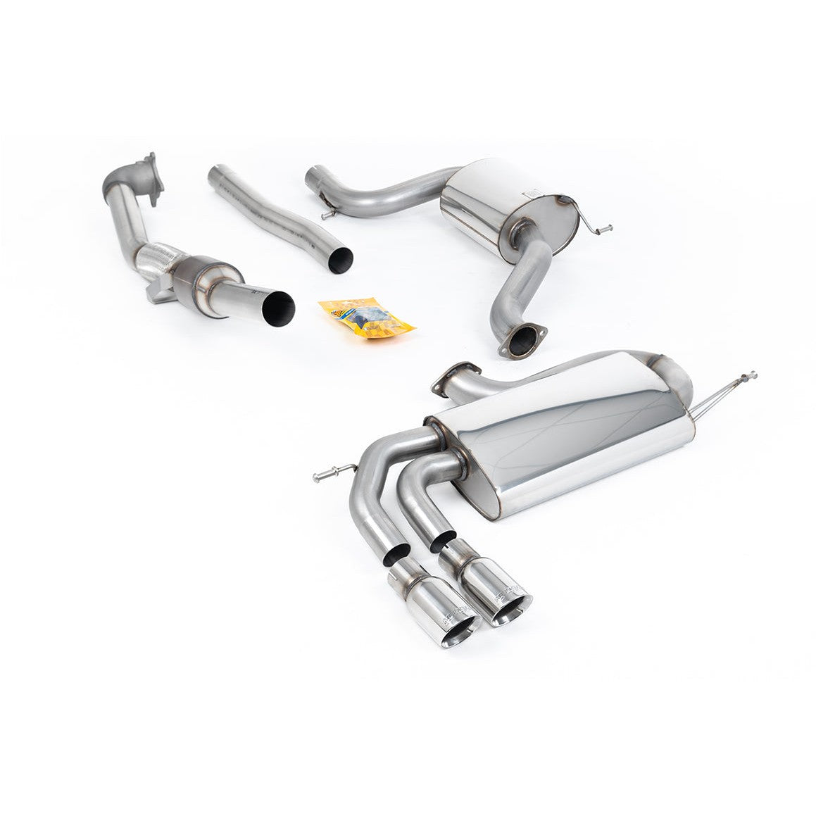 Milltek Sport Race Turbo Back Exhaust (SSXVW275) for Volkswagen Golf MK5 (2004–2009)