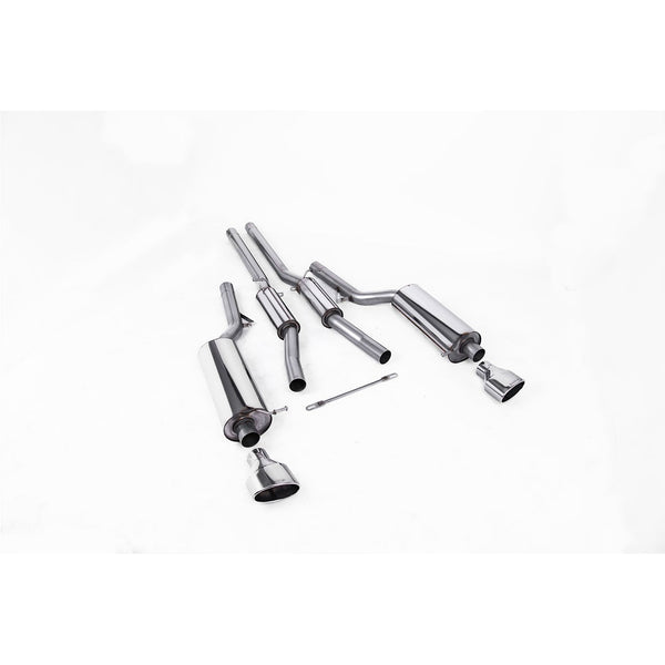 Milltek Sport Resonated Cat-Back Exhaust (Audi RS6 C5 Polished Tips) for Audi RS6 C5 (2002–2004)