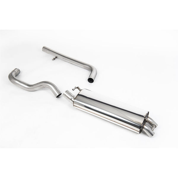 Milltek Sport Non-Resonated Cat-Back Exhaust (VW Golf MK4 1.9 TDI Discrete Tips) for Volkswagen Golf MK4 (2000–2004)