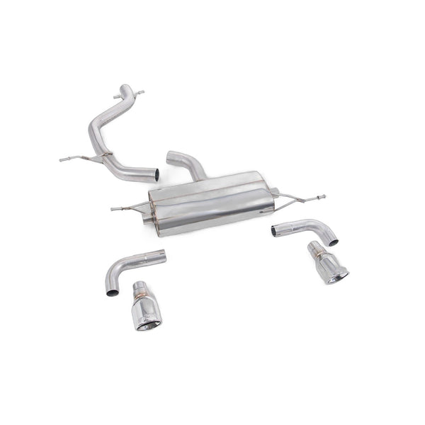 Milltek Sport Non-Resonated Cat-Back Exhaust (SSXVW112) for Volkswagen Golf MK6 (2009–2013)